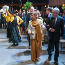 Dronning Sonja og President Sebastián Piñera. Foto: Heiko Junge, NTB scanpix